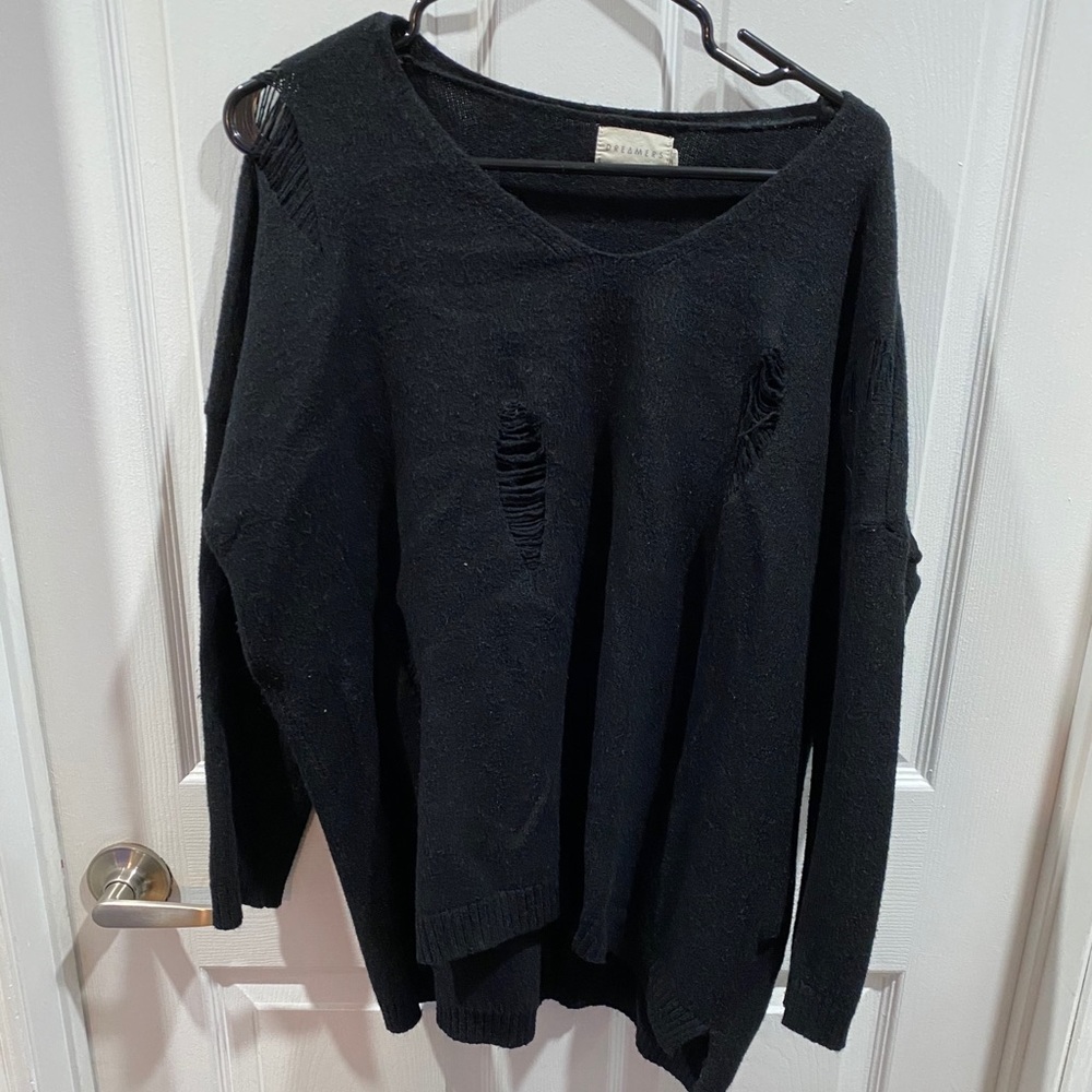 Distressed Sweater